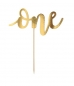 Preview: Cake Topper - One - Gold